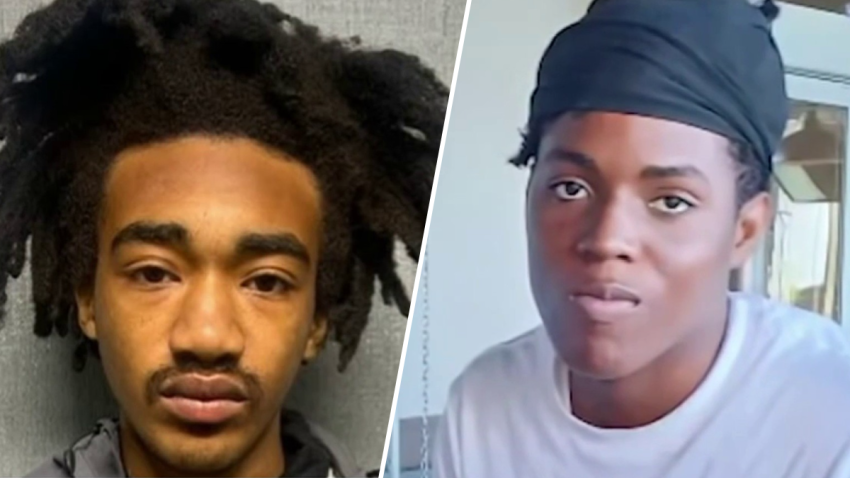 The suspect, left, and the victim, right, were both 16 in 2023 when the shooting took place.