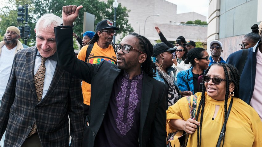 Washington, DC Ward 8 Council member Trayon White Sr. departs the E. Barrett Prettyman United States Court House in Washington, D.C. on September 28, 2026.