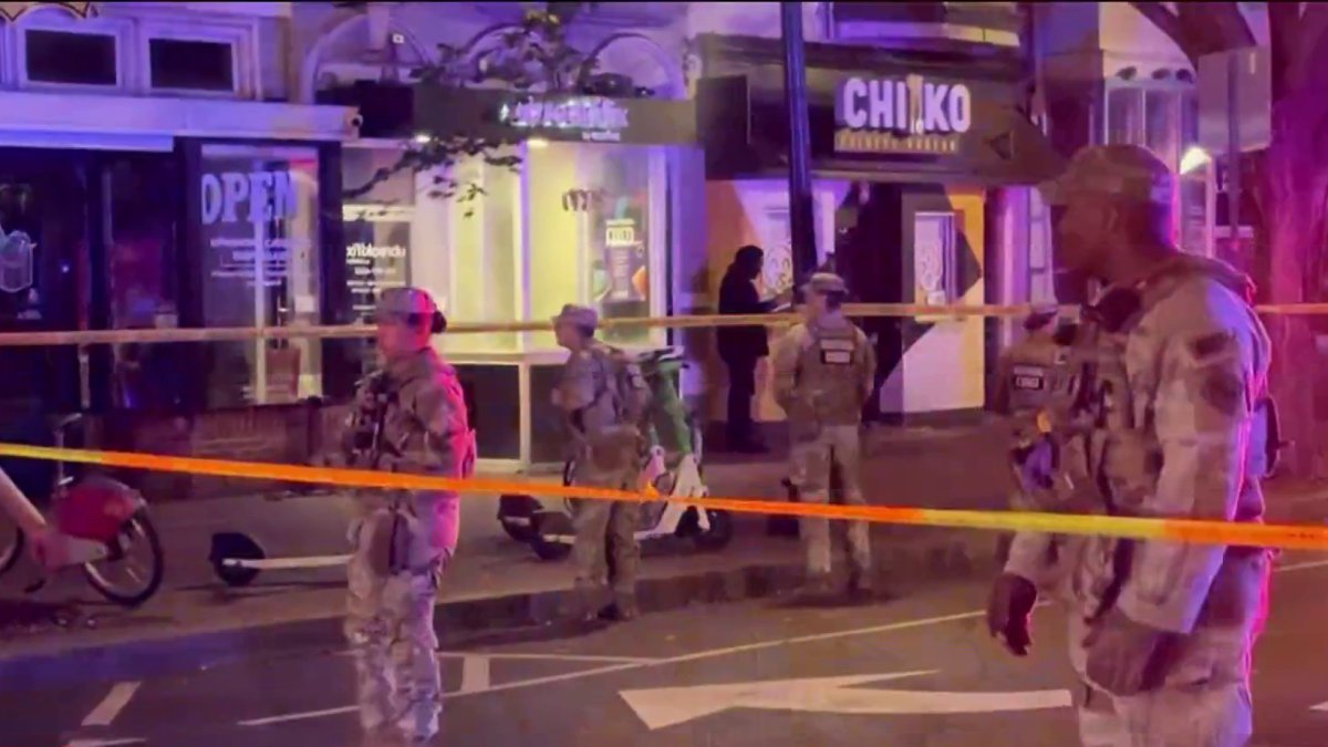 National Guardsman shot in DC while trying to break up fight