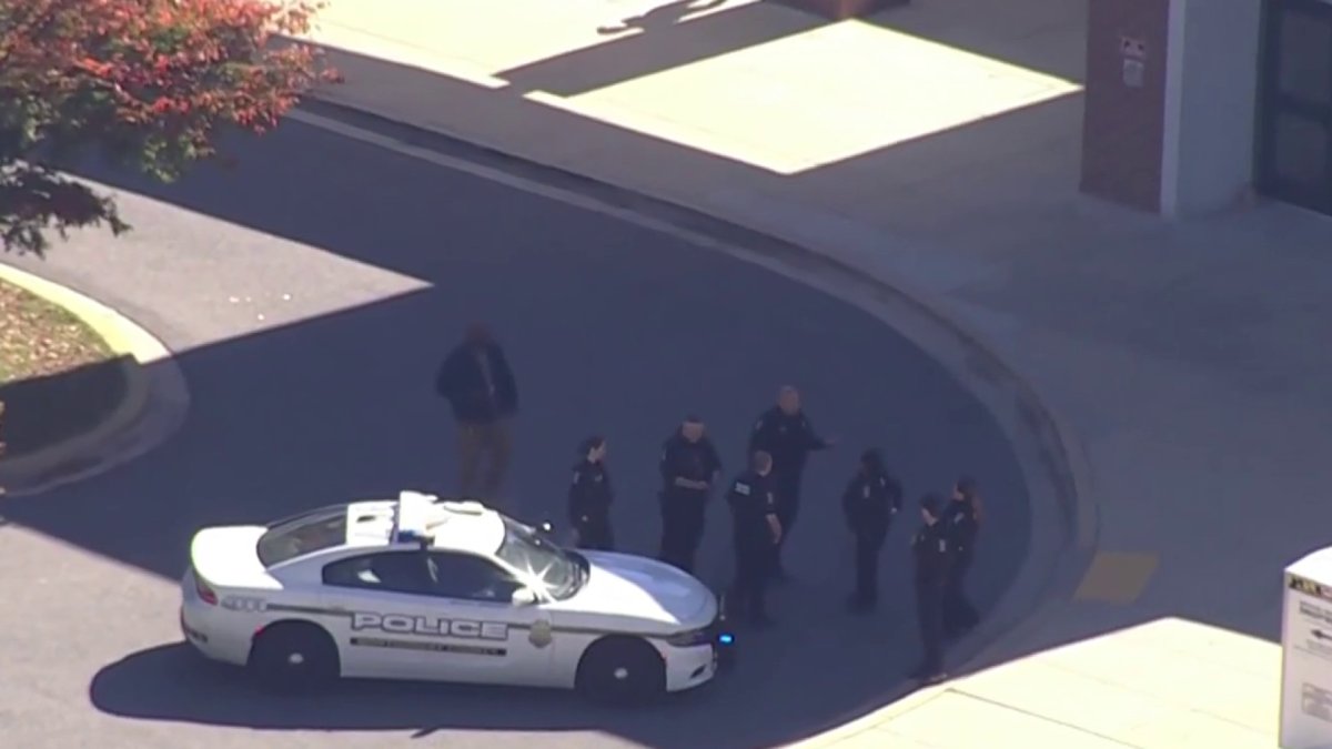 Four arrested after shooting near Walter Johnson High School