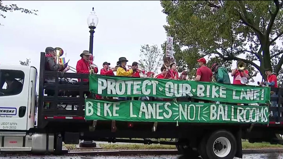 ‘Fighting for this land': Protesters rally to save East Potomac Park