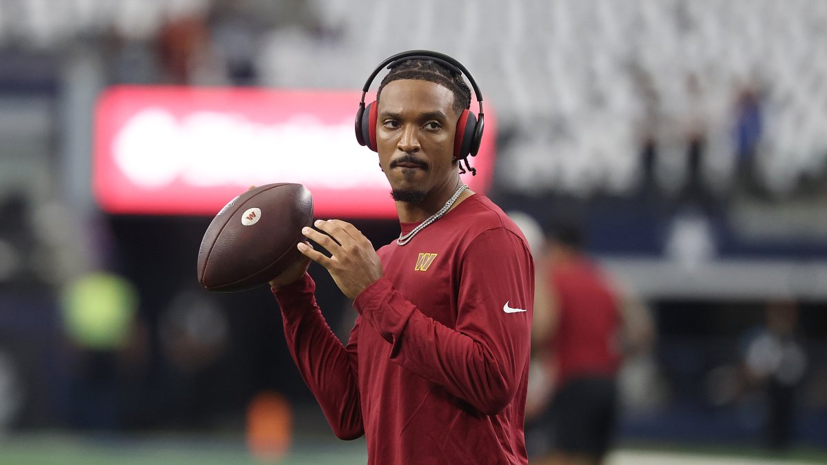 Commanders hope Daniels can return this week against the Giants after Mariota sprained his MCL