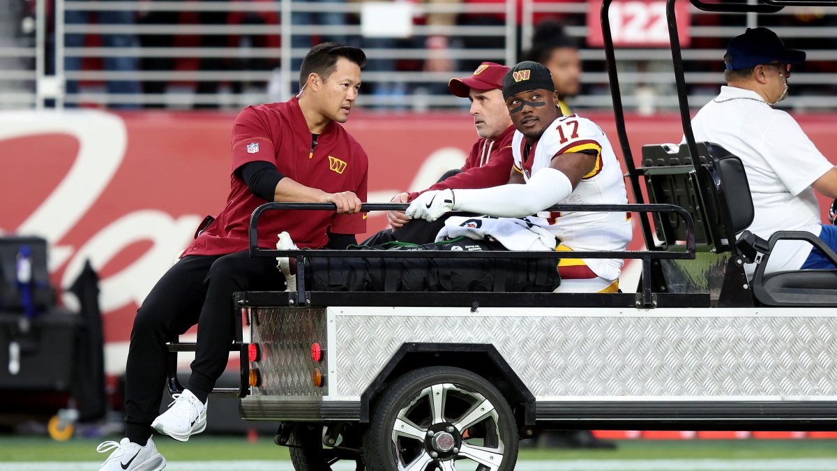 Commanders WR Terry McLaurin out for the season after knee injury