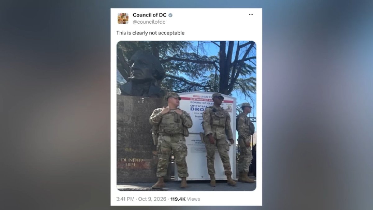 National Guard asked to stay from DC ballot drop boxes