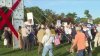 Veterans, lawmakers protest Trump's triumphal arch in Memorial Circle