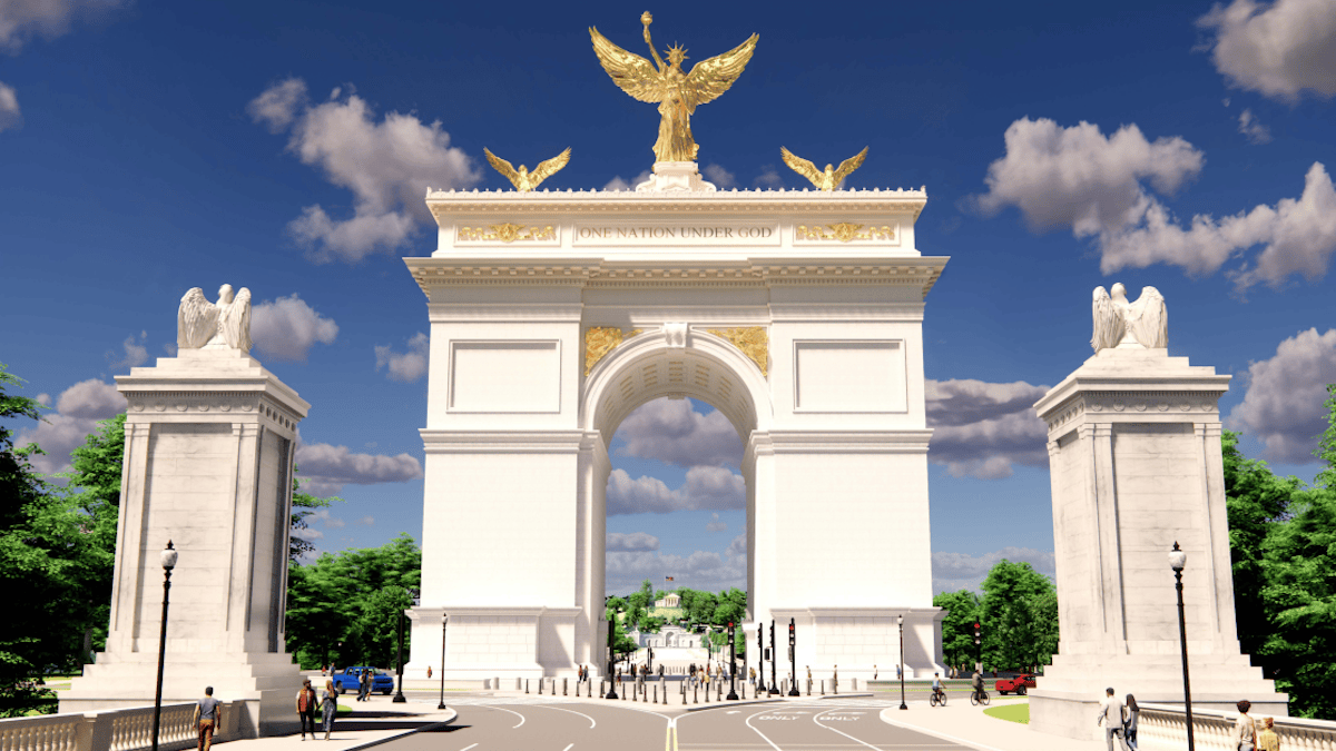Plaintiffs in Trump arch project seek injunction to stop administration from beginning work Nov. 5