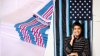 Maryland artist creates Black maternal health flag out of hospital baby blankets