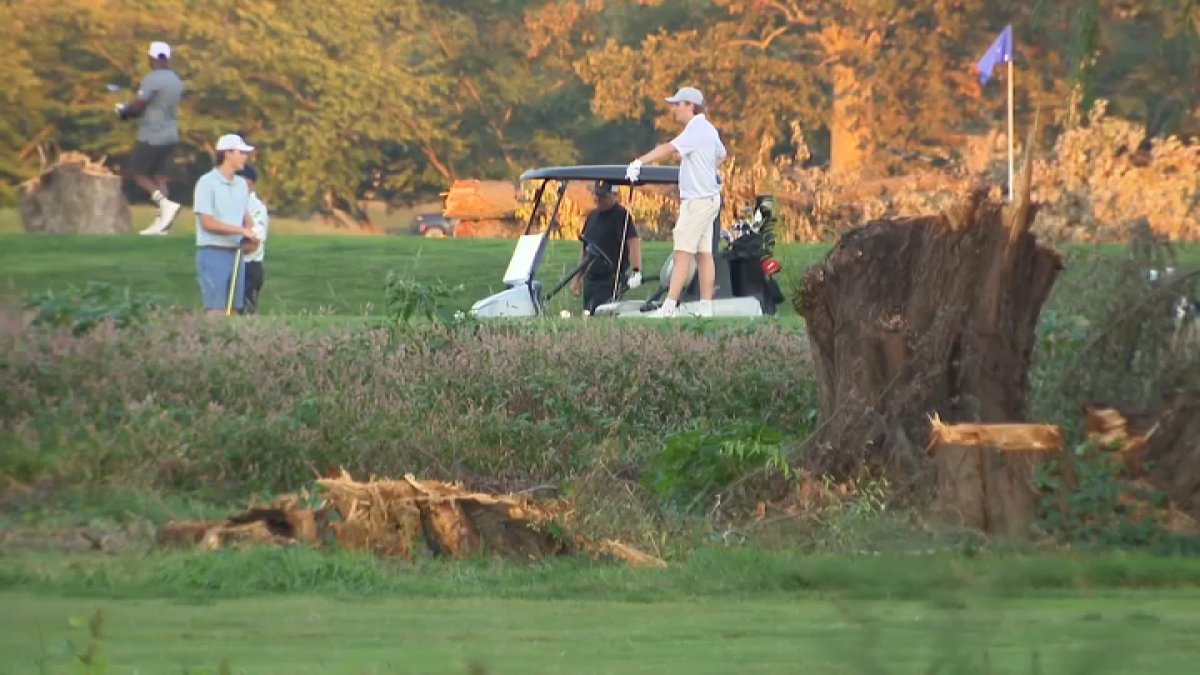 Tree-cutting equipment removed from East Potomac Park Golf Course