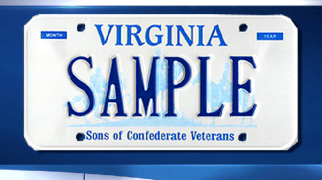 With Redesign, Virginia Lowering Confederate Flag Plate