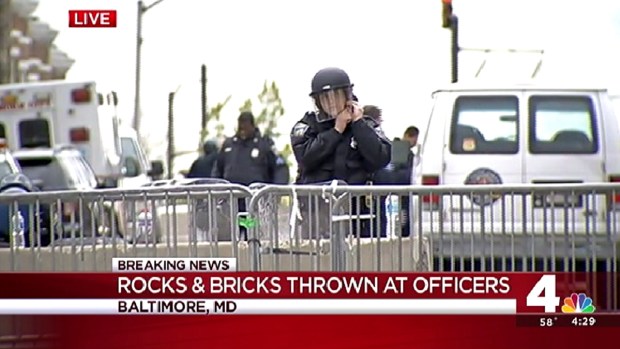 7 Baltimore Officers Hurt During Protests
