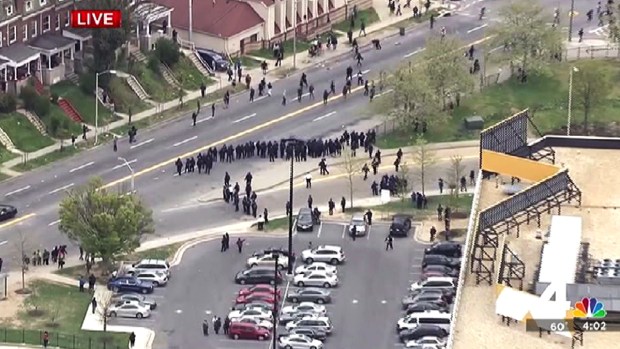 Protests Escalate in Baltimore