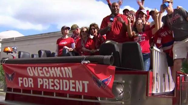 Caps Fans Overjoyed at Victory Parade