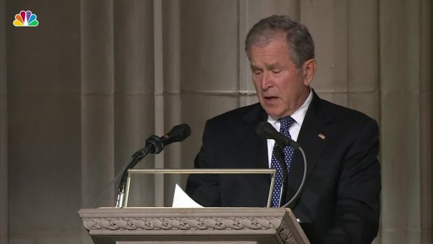 'I Love You Too': George W. Bush Remembers Dad's Last Words