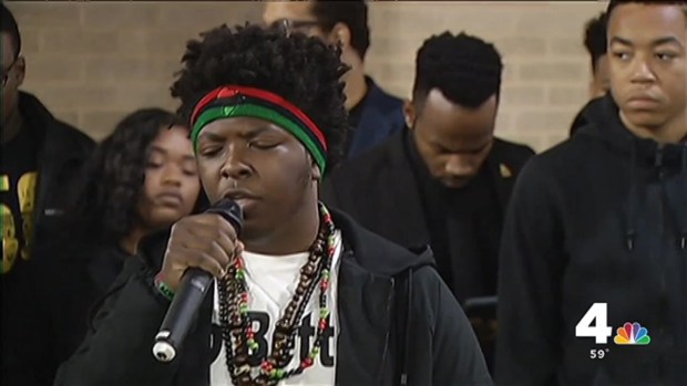 Howard U Students Rally Against Racism and Hate