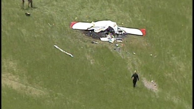 RAW: Video of Maryland Plane Crash Aftermath