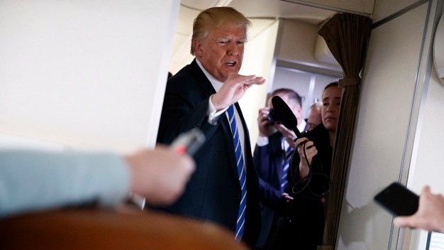 Trump Says He Didn't Know About Stormy Daniels Payment