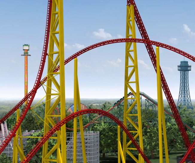 Dale Earnhardt Coaster Rolls Into King's Dominion